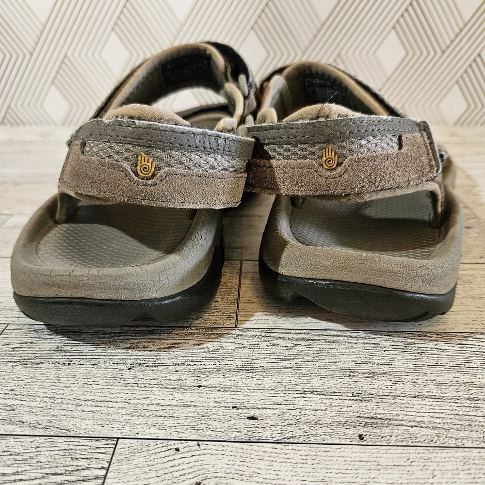 Teva Men's Hudson Hiking Sandals Brown Size 8 Suede 1002433 - Picture 5 of 8